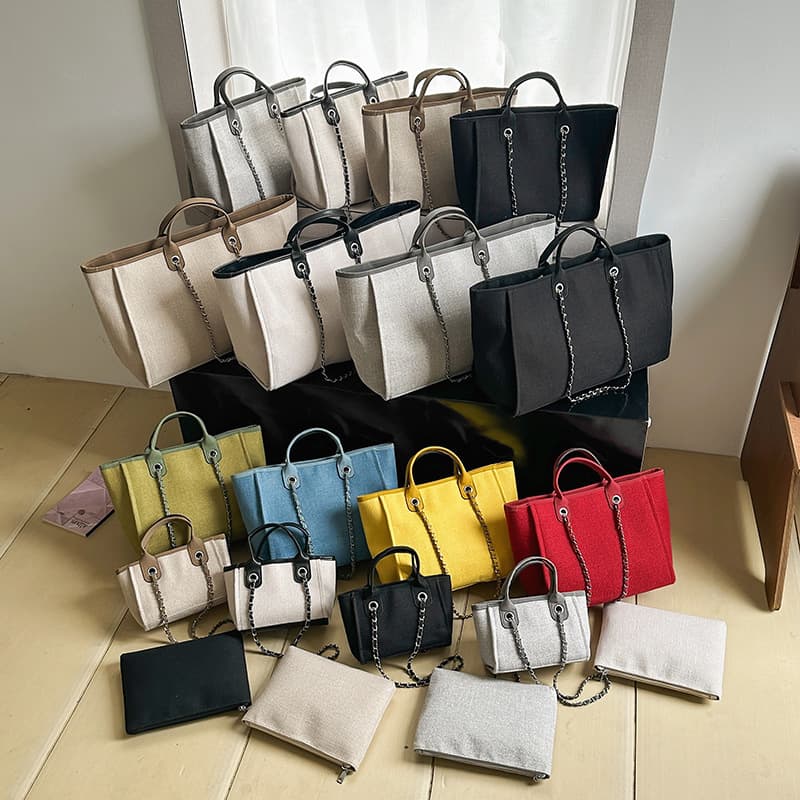 Large-Capacity, High-Quality, Versatile, Lightweight Women's Tote Bag, Multi-Functional Shoulder and Crossbody Chain Bag for Women