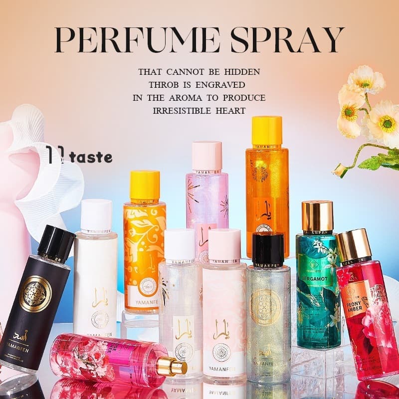 Factory Victoria Bodymist perfume long-lasting light fragrance perfume 250ml body spray foreign trade