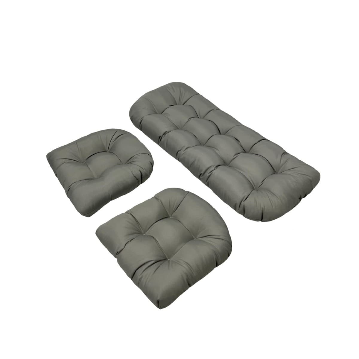 Amazon Bestseller Thickened Waterproof Garden Chair Cushion Home Leisure Cushion Combination Chair Cushion Chair Seat Pad 3-Piece Set