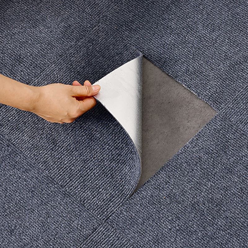 SXP In Stock Horizontal Bedside Photo Full Coverage Carpet Large Area Striped Carpet Modern Light Luxury Striped Carpet