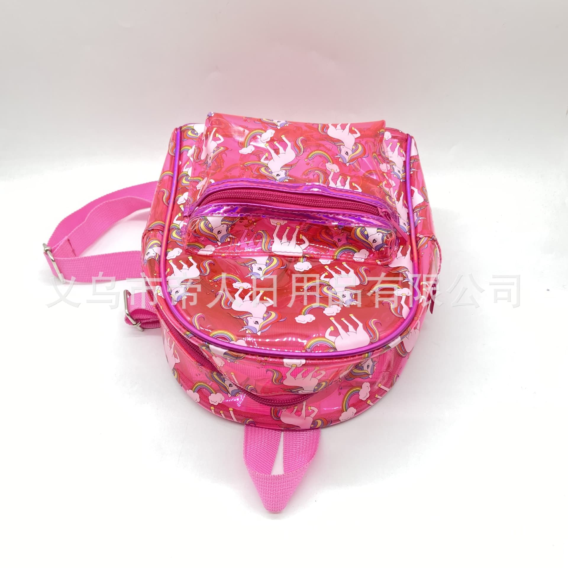 Custom Backpack, New Export Design Transparent Children's PVC Backpack, Leisure Large Capacity Bag