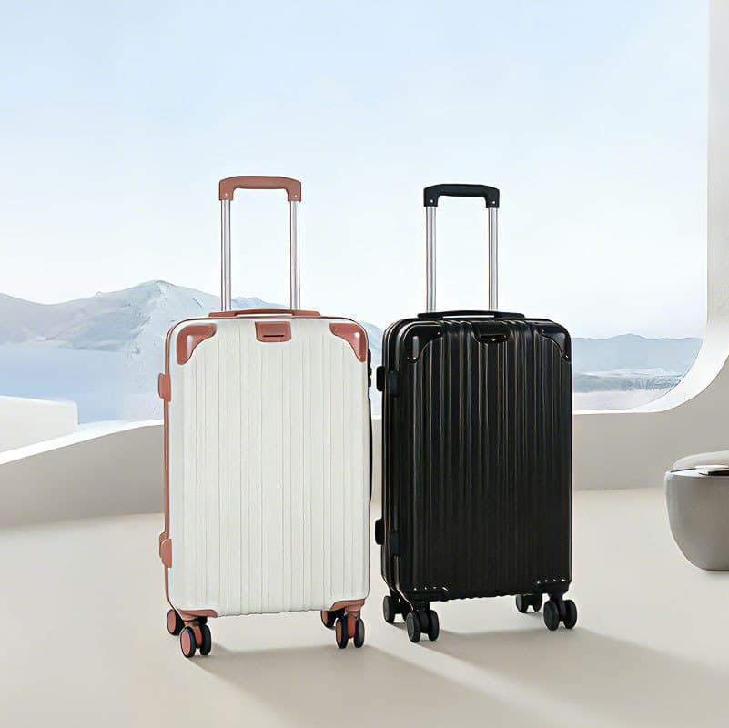 20-inch Large Capacity High-Aesthetic Luggage with Password Lock Durable Trolley Case for Men 24-inch Travel Suitcase Wholesale