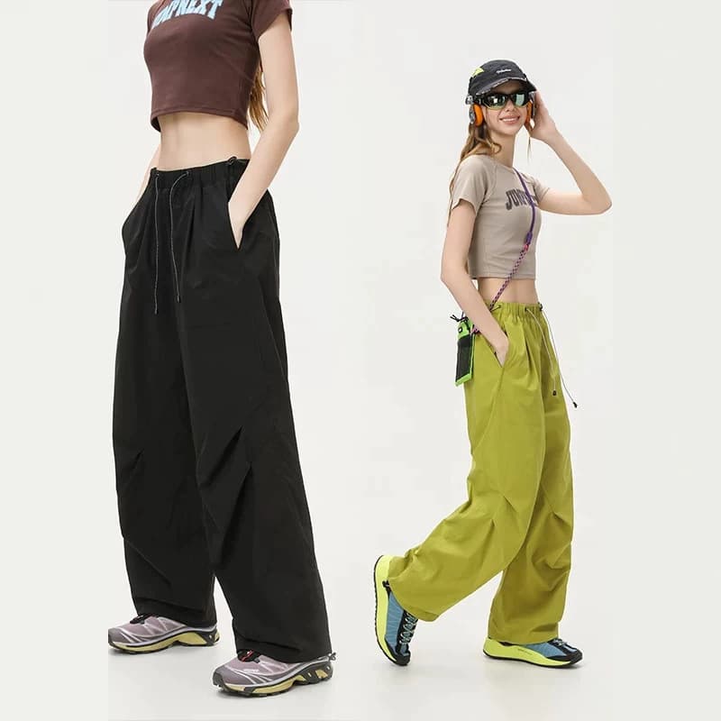 Outdoor Quick-Dry Hiking Pants for Men and Women, Spring/Summer, Windproof, Paratrooper Style, Sports Climbing Pants