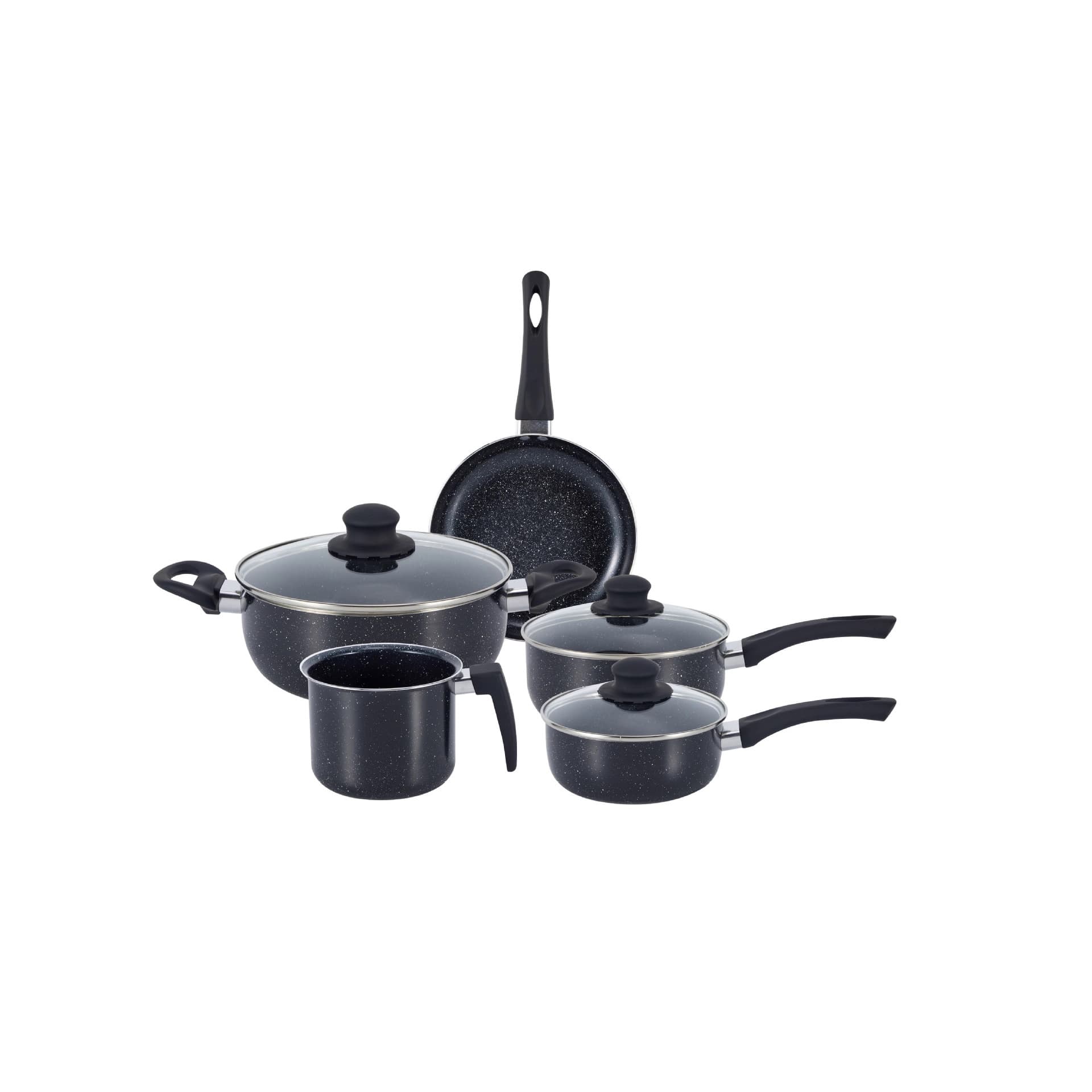 Aluminum export cookware set, 5-piece gift set, kitchenware
