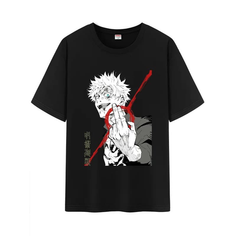 【Cross-border EU Size】Unisex Japanese Anime JJK Pattern T-Shirt