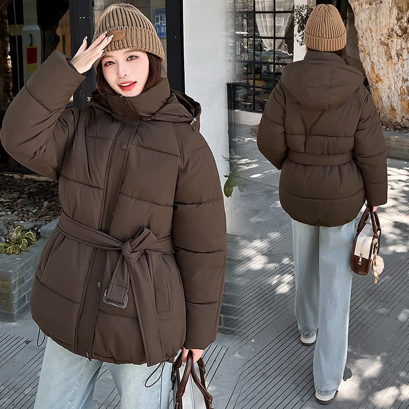 Women's Down Cotton Coat 2025 New Thick Loose Puffer Jacket Petite Winter Plus Size Cotton Coat