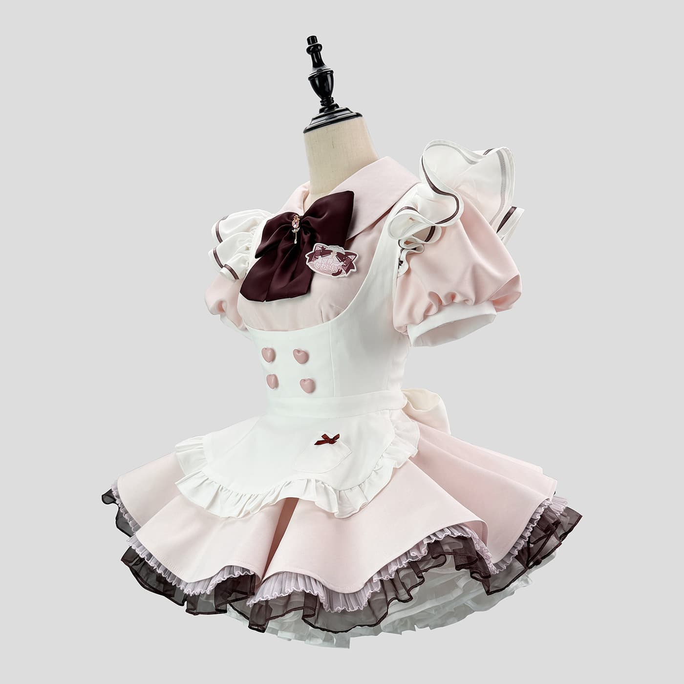 Replica~ Japanese-style short dog-themed sweet maid costume cute fluffy skirt lolita soft girl small flutter sleeve dress