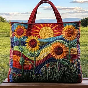 2026 Cross-border Independent Station Amazon New Digital Print Tote Bag Personalized Floral Design Canvas Bag Cross-border