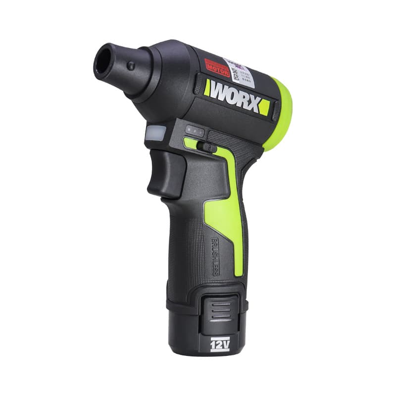 WORX WU094 Brushless Lithium Dust Removal Gun Blower Original 12V Charger 2000mAh Lithium Battery