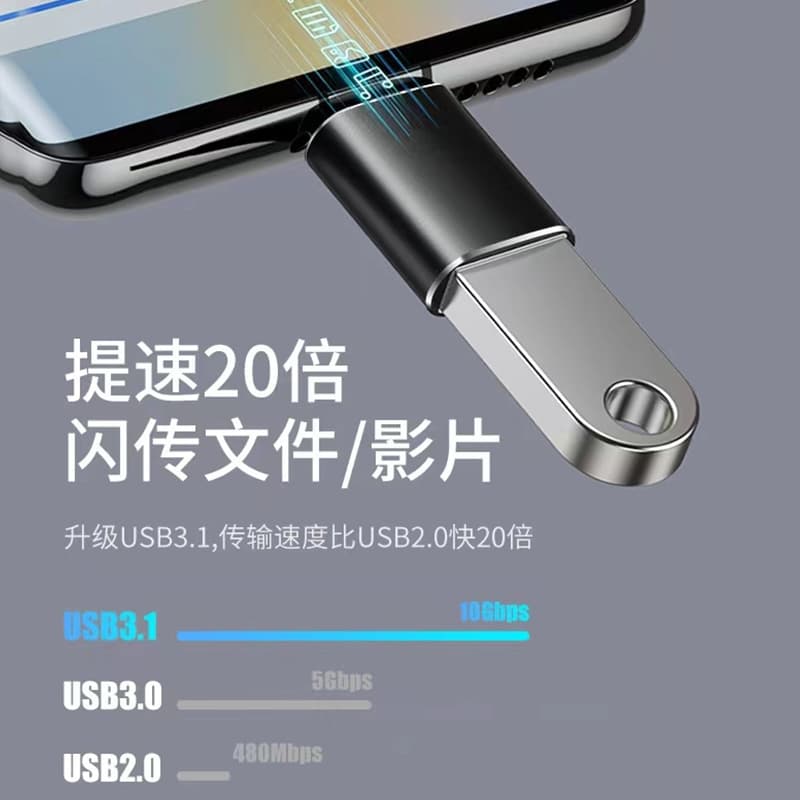Fudianmao phone OTG adapter with card reader (YD).