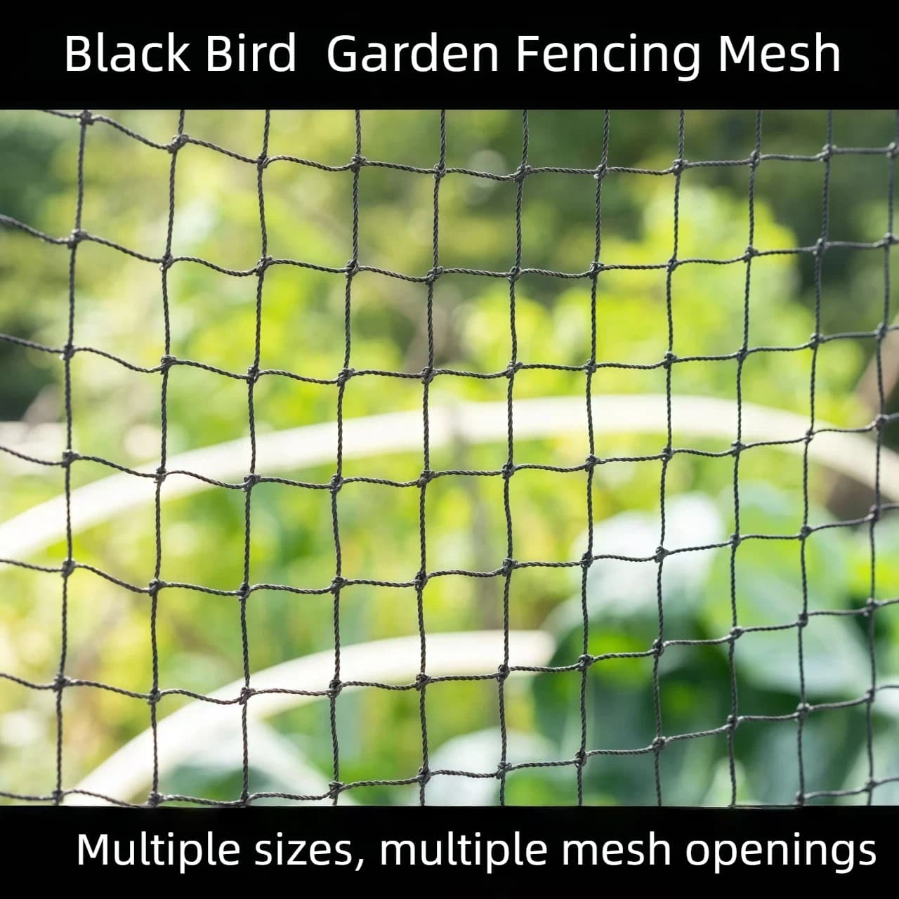 Black Bird Netting-Heavy Duty Garden Nets Balcony Bird Net