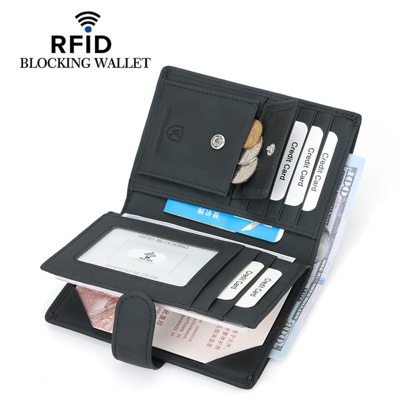 New Cross-Border Top Layer Genuine Leather Passport Organizer Travel Passport Holder Wallet Integrated Document Case Anti-Theft