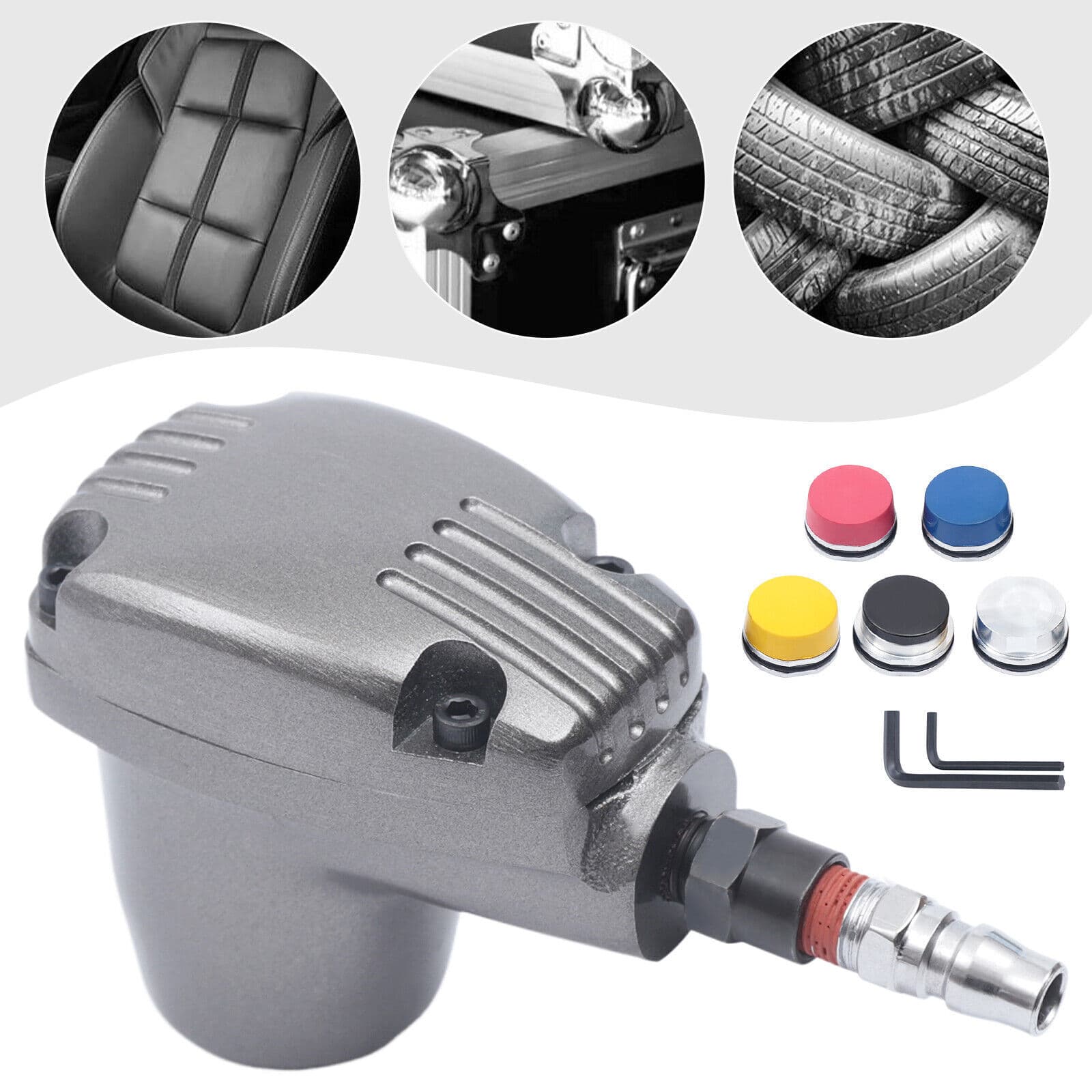Air impact hammer kit 1000 times/minute handheld pneumatic palm hammer tool automatic sensing hammer mallet