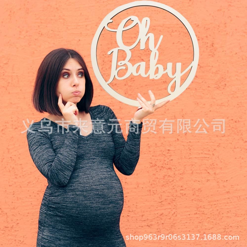 New Cross-Border Stock Baby Wooden Arch Shower Arch Party Arch Baby Shower Arch