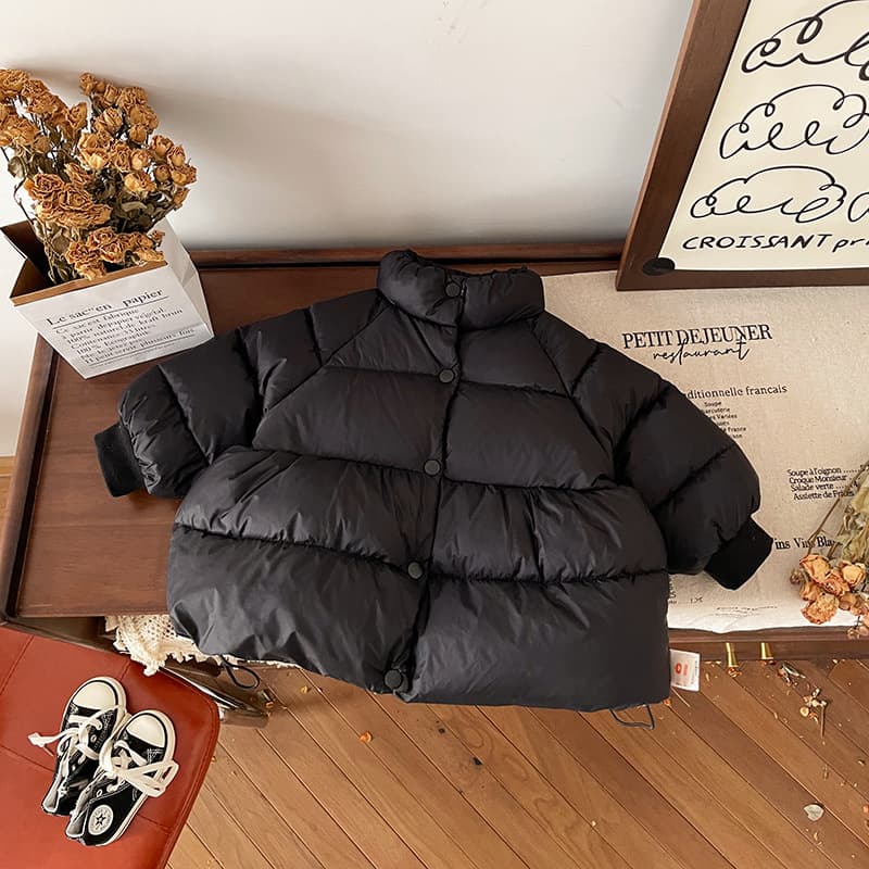 [In stock] Children's down jacket white duck down winter 2025 new coat thickened warm winter wear for small and medium children