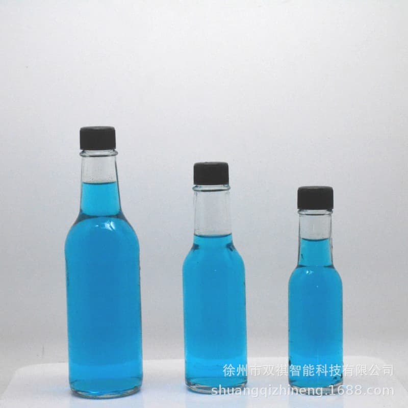 Factory wholesale sesame oil bottle glass sesame oil bottle cologne bottle soy sauce vinegar bottle 150ml tea oil bottle ketchup
