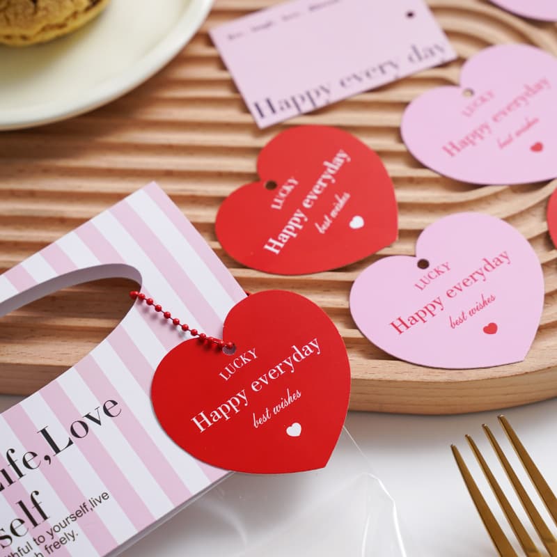 Ins-Style Gift Tag Ornaments with Handwritten Cards for Baked Goods and Flowers