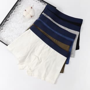 Children's Boxer Briefs for Boys, Class A Pure Cotton, Small to Large Sizes, Youth, No Wedgie, Shorts, Factory Direct