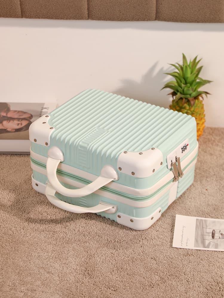 2025 New Style 14-inch Mini Handheld Luggage Bag, Toiletry Storage Bag, Portable Tool Box, Small Case, Makeup Bag