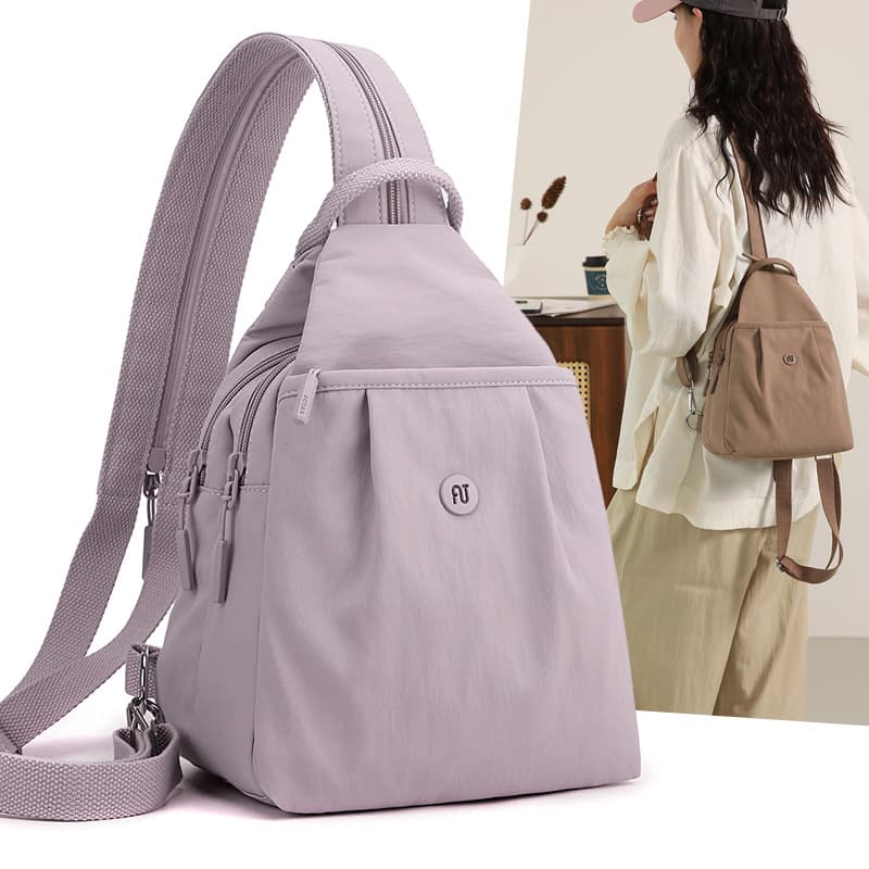 2025 New Mini Backpack Crossbody Bag for Women, Fashionable Anti-Theft Chest Bag, Casual Small Backpack