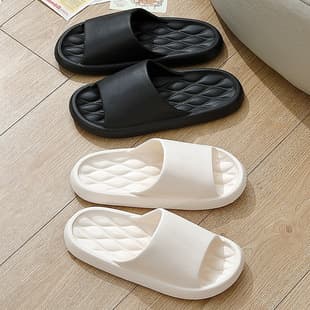Cloud-like Slippers for Men and Women, Hotel, Supermarket, Wholesale Flash Sale, EVA Summer Slides, Couple Indoor Home Thick Sole