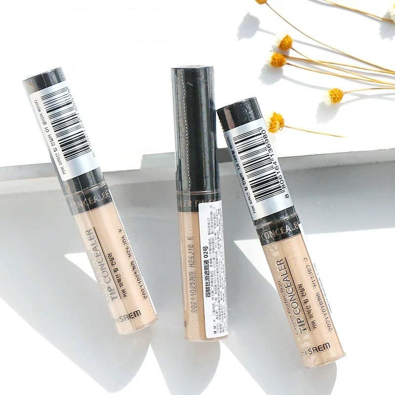 Cross-border Korean The saem's fresh concealer covers spots, facial acne marks, and powerful concealer for dark circles