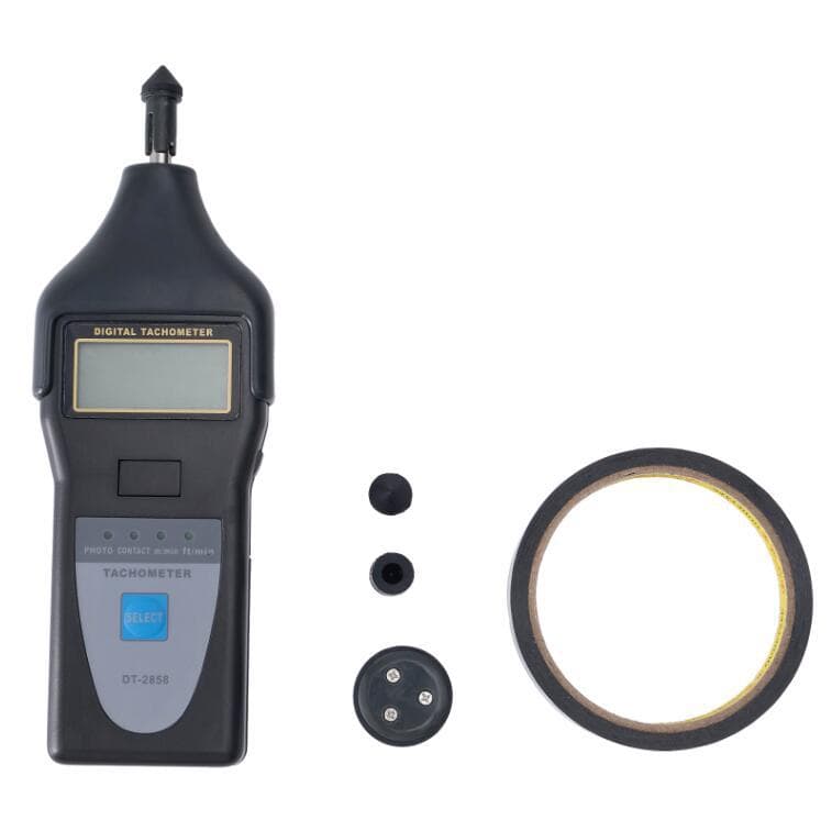 Tachometer DT-2856 Photoelectric Contact Dual-Use Tachometer DT-2858 Multi-function Tachometer DT-2857