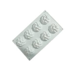 New 8-Cavity Mini Snow Mountain French Dessert Mousse Ice Cream Silica Gel Mold, Aromatherapy Candle Ornament Mold