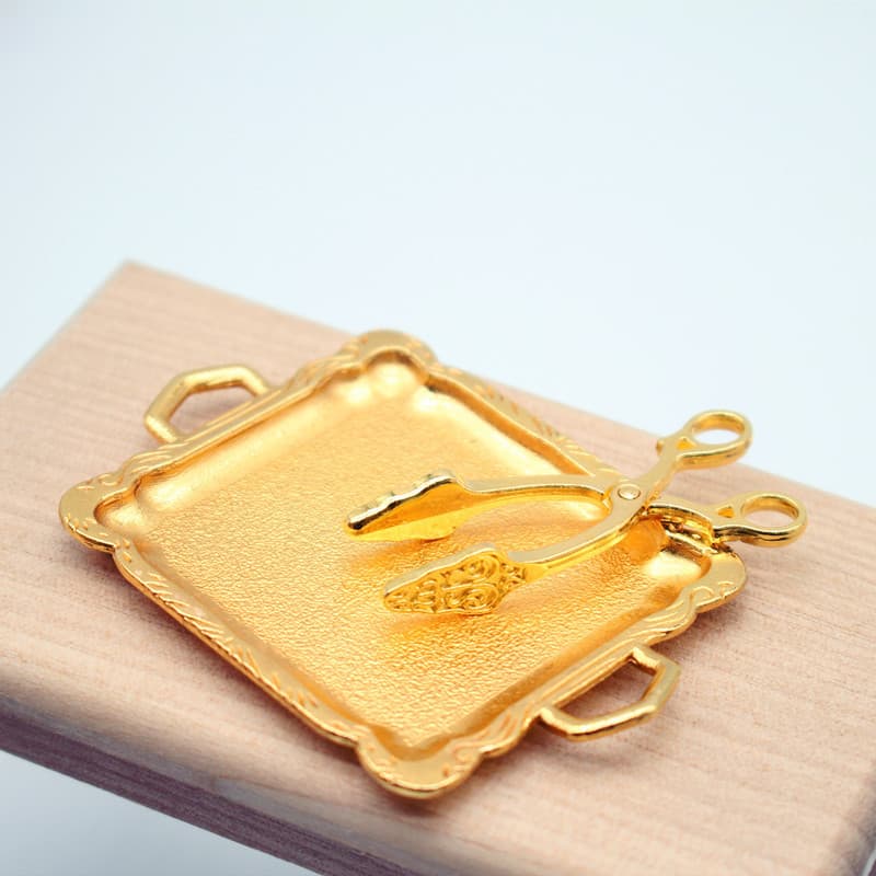 Dollhouse Miniature Bread Clip Mold Kitchen Utensil Micro Scene OB11 Model
