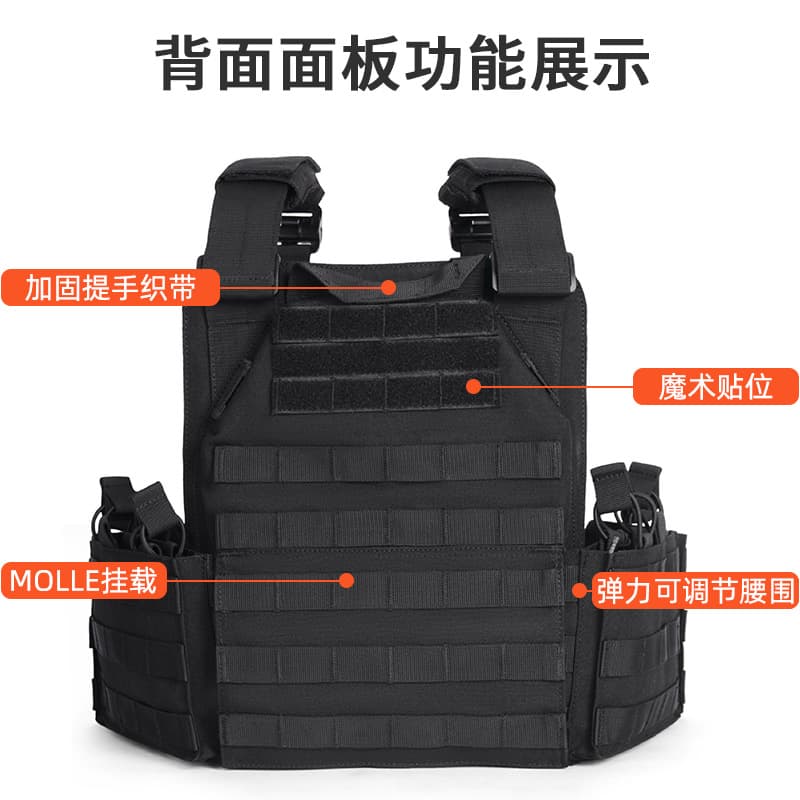 Cross-border Custom Field Tactical Quick-Release Vest 1000D High-Quality Combat Protective Vest with Plate Insert Capability for Military Enthusiasts