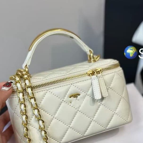 Diamond Grid Box Handbag 2025 New Style Shoulder Bag Crossbody Bag Women's Bag Urban Chain Bag Wholesale Chanel Style