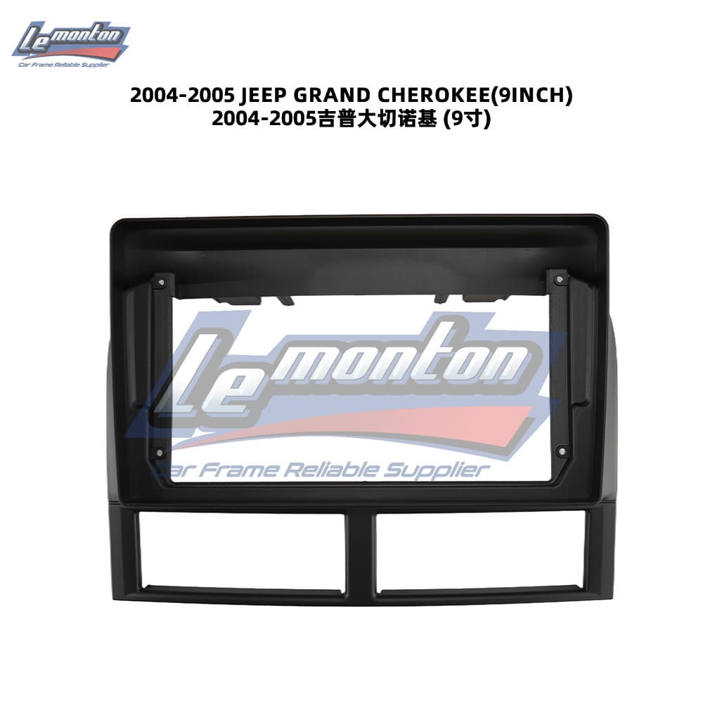Suitable for 2004-2005 Jeep Grand Cherokee central control navigation frame 9-inch Android navigation versatile frame panel