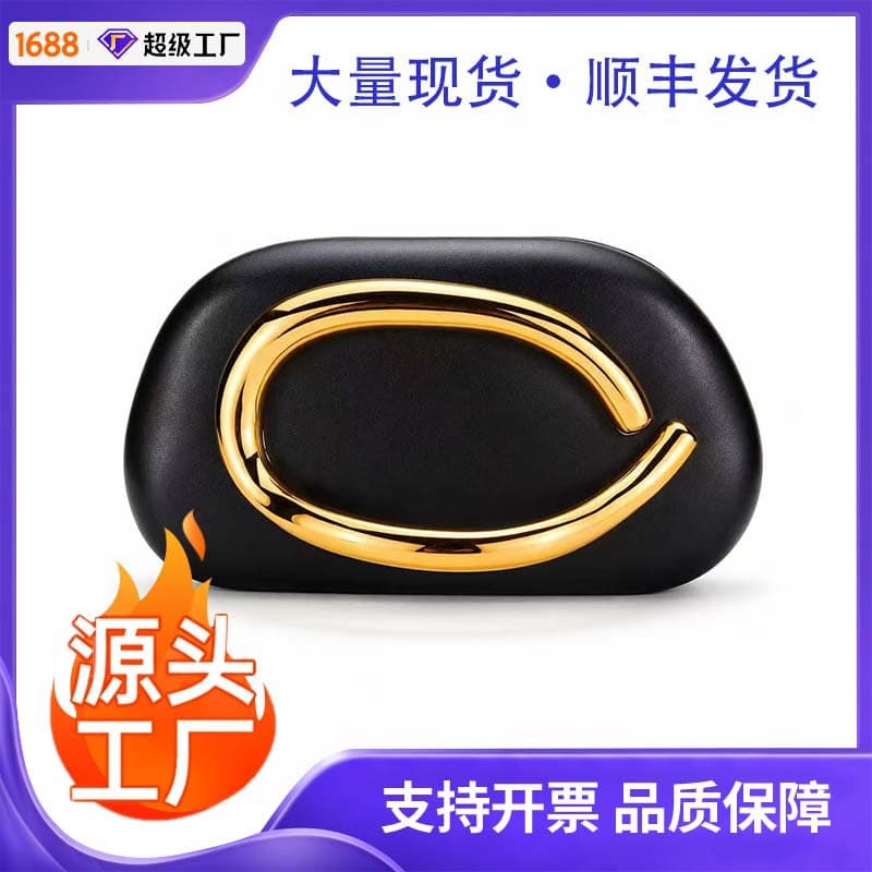 Women's New European and American Style Single Shoulder Crossbody Bag Irregular Shell Acrylic Bag Fashion Wedding Banquet Clutch