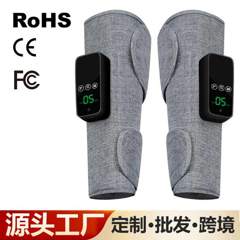 Amazon Leg Massager Calf Muscle Multi-Function Air Wave Massager Vibration Constant Temperature Heat Therapy Foot Massager