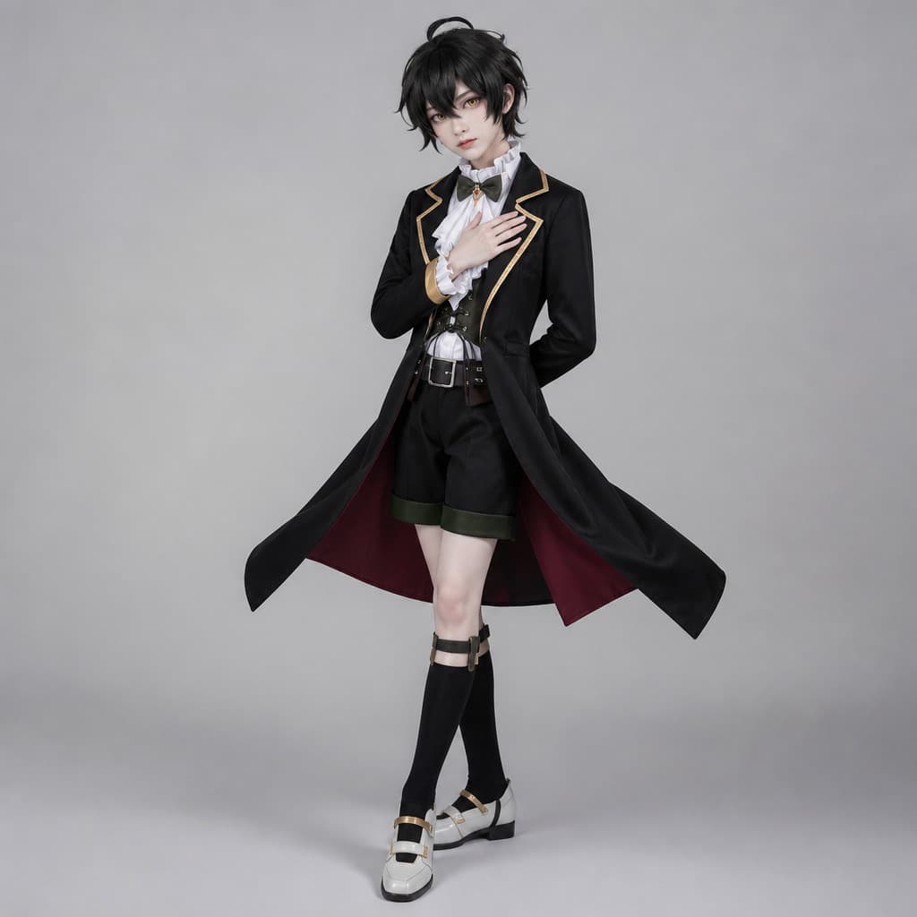 Dragon Clan Kassel Gate Road Naringze cos suit little devil game two-dimensional cosplay dress full set of clothes