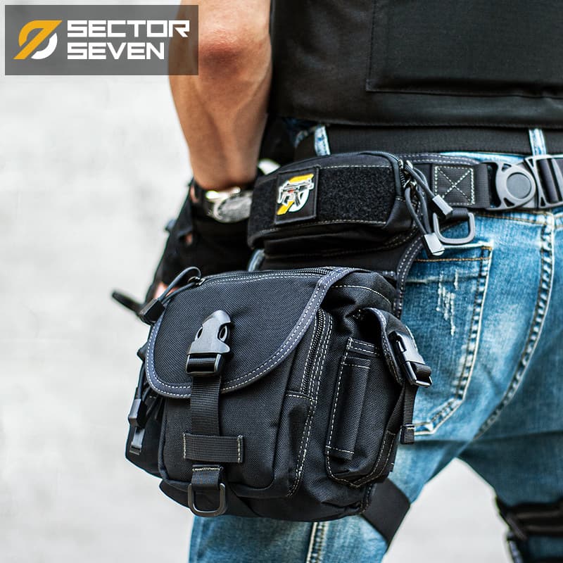 7th Area Parrot Multi-functional Tactical Waist Leg Pack Unisex Sports Outdoor Cycling Motorcycle Sling Saddle Bag