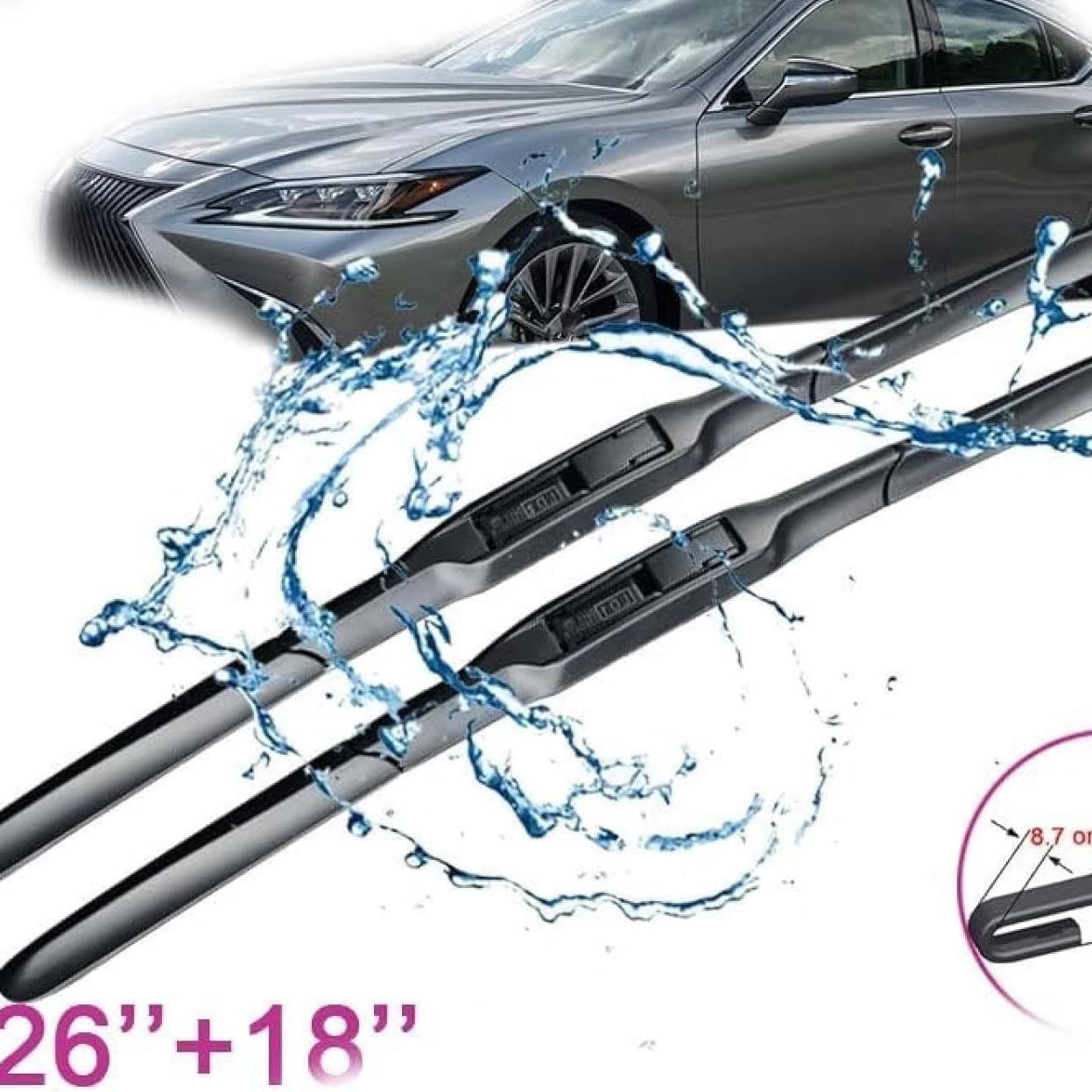 Suitable for Lexus ES 350 Z10 2019-2022 26+18 Wiper Blades