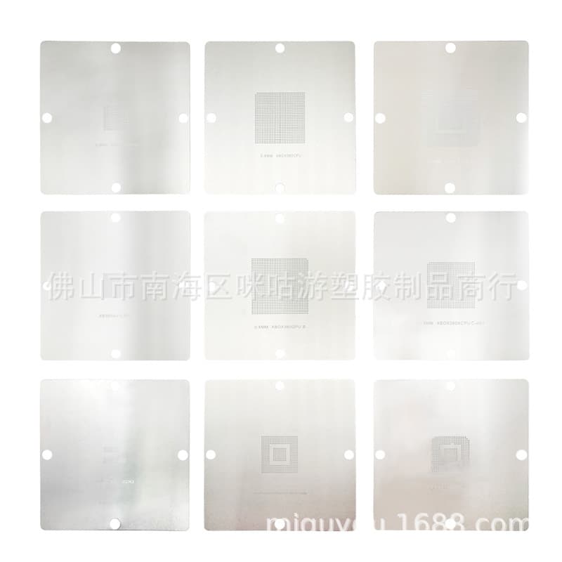 Stencil for PS5 PS4 Xbox 360 Console Chip BGA Soldering Stencil
