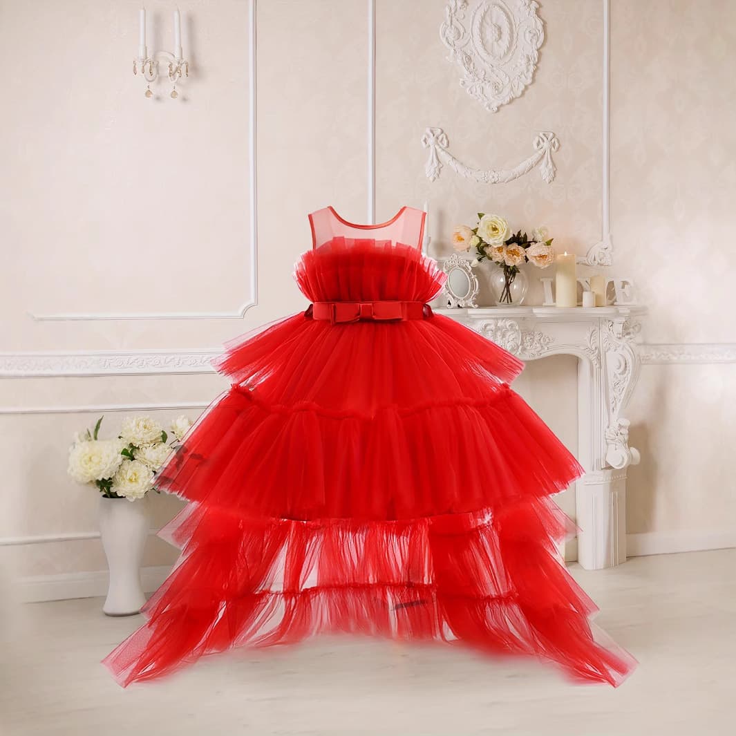 Export cross-border girls' party birthday dresses