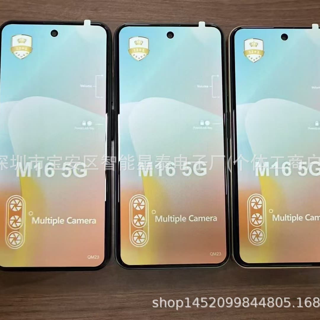 Cross-border Mobile Phone M16 Smartphone Hot-selling Export Models M06 A26 i16pro S25U Foreign Language Smartphone