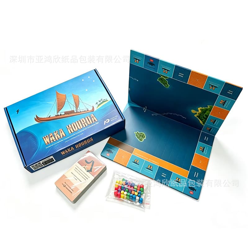 Factory Custom Board Game Card Set Gift Box Chess Accessories CMYK Party Game Cards