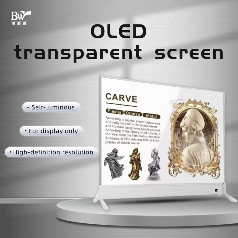 Source Direct Supply "30" inch OLED Smart Transparent Screen Interactive All-in-one Machine Custom