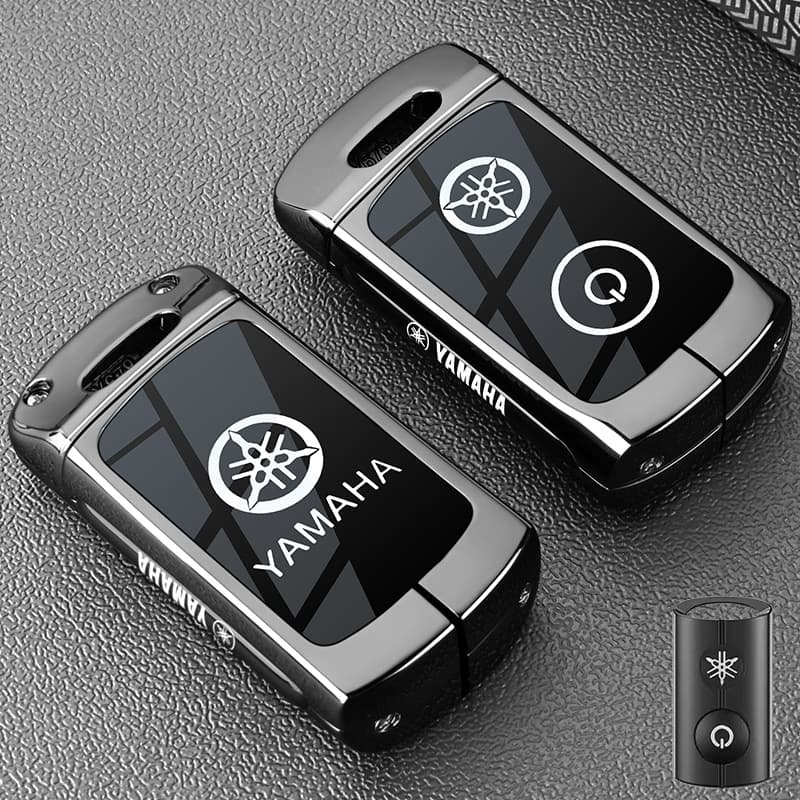Compatible with Yamaha Motorcycle Key Case NMAX155 XMAX300 YAMAHA Metal Buckle Key Protective Cover