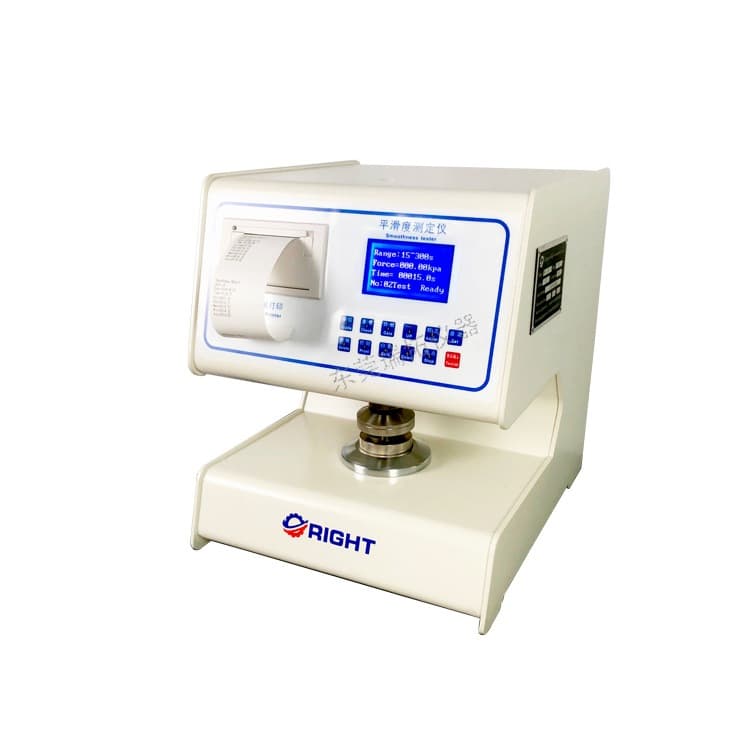 Fully Automatic Paper and Paperboard Surface Smoothness Tester, Intelligent Type with Mini Printer