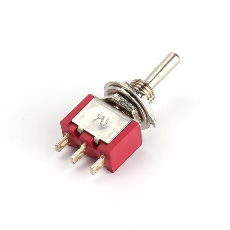 Metal Toggle Switch MTS-103 Power Toggle Switch All-Brass 2-Position 3-Pin Toggle Switch