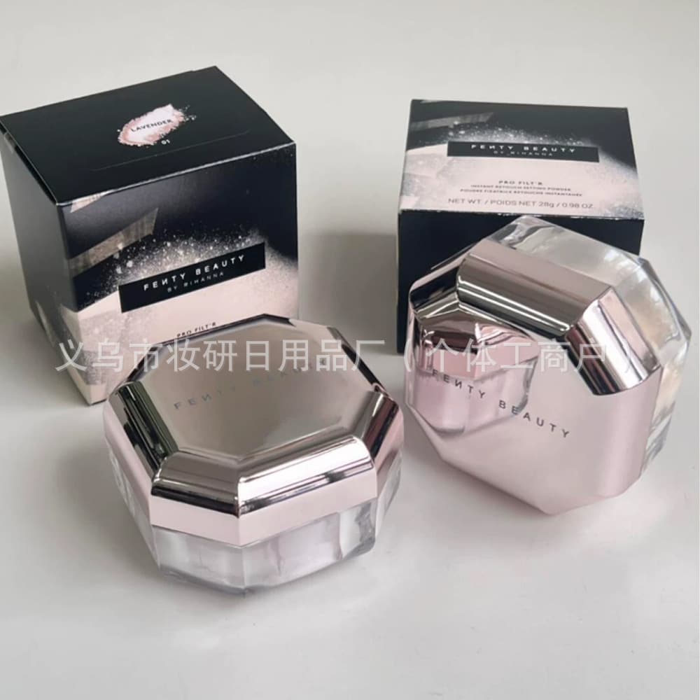 Cross-border FentyBeauty Rihanna loose powder soft focus flawless setting powder matte oil control Lavender 28g