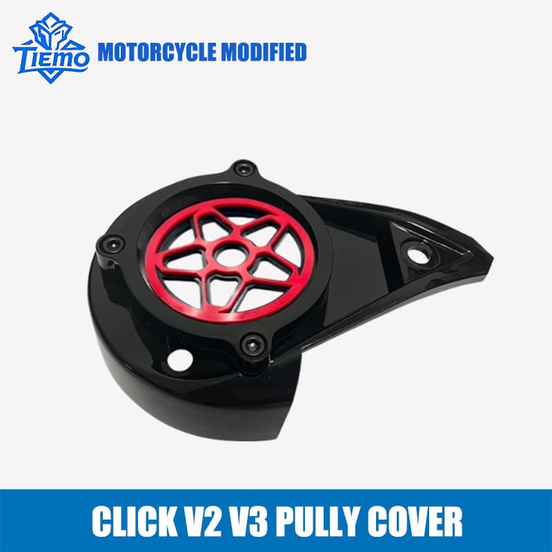 Motorcycle Modification Click125i 150i v2 v3 v4 Clutch Decorative Cover Protector Five-Point Star Style