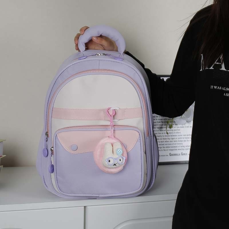 2026 Summer New Children's Backpack Large Capacity Simple Cute 6-9 Schoolbag Kindergarten Primary School Student Backpack