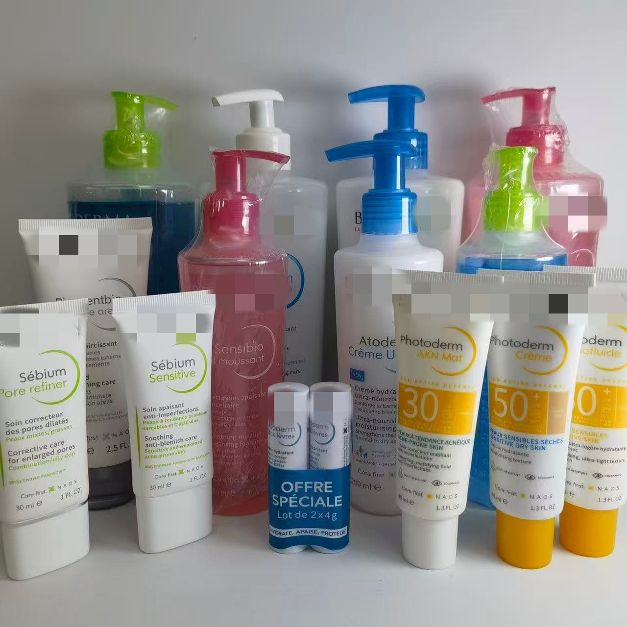 Cross-Border Exclusive Supply of Be/De Ma Refreshing Oil-Control Anti-Sun Cream, Oil-Control Lotion, Cleansing Gel, Moisturizing Facial Cleanser