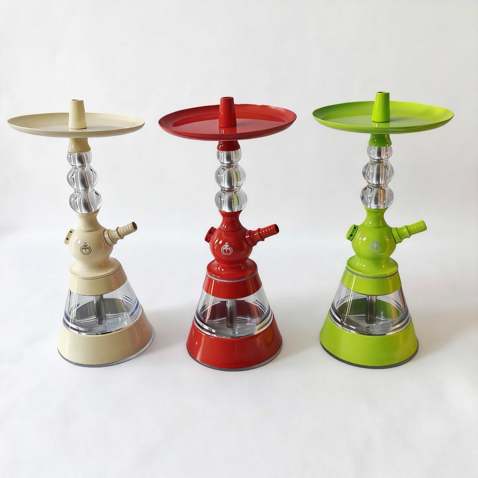 Cross-border popular Arabian hookah complete set of aluminum alloy smoking sets multi-color hookah hookah acrylic hookah